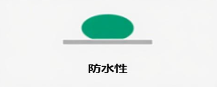 防水性<br>Water resistance
